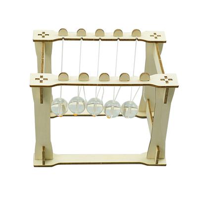 Newton's Pendulum Diy Science and Technology Production Materials Package/Small Invention Physics Science Experiment Model Teaching Aids