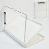 Stackable A4 File Clipboard Dustproof And Moisture-Proof Transparent File Storage Paper Organizer Memo Clip Board File Organizer