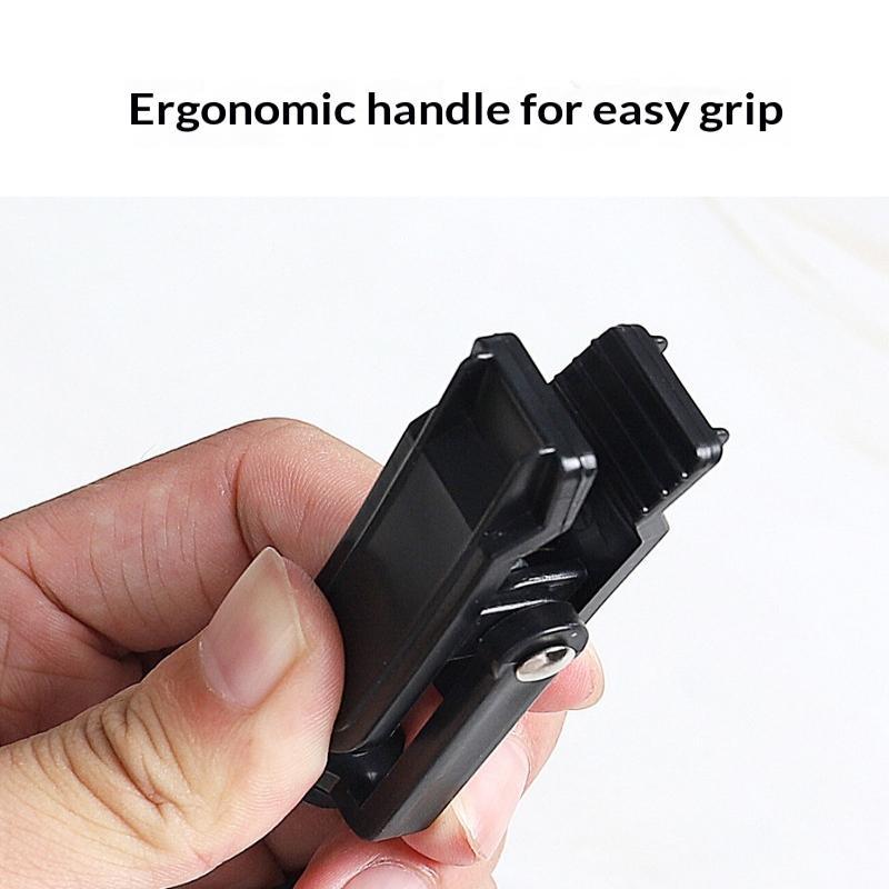 5er-Pack Kunststoff-Hängeclips 360 Grad drehbare Haken Rutschfester Griff Für Schrankorganisation Kleidung Socken Hüte Handtücher