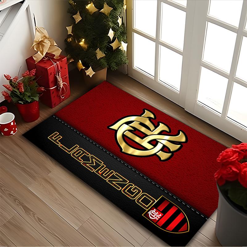 [1pc Rangers FC Office Chair Carpet] Digital Printed Area Rug for Home & Game Room Use, Soft Indoor Sofa Chair Mat