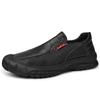 Slip On Outdoor Men'S Loafers Leather Casual Shoes For Men Sneakers Non-Slip Hikking Footwear