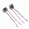 2pcs For Lamp Wire Pigtail Female H7 2 Harness Head Light Low Beam Socket Plug