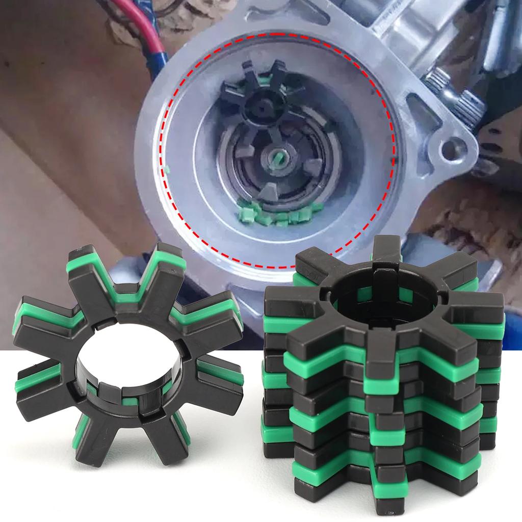 1/2/4/6/10PCS Car Vibration Damper Electric Power Steering Motor Shaft Ring Gear Flexible Coupling Gear Parts Car Repair Parts