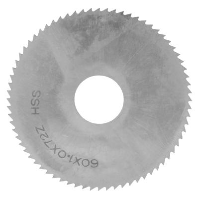 Circular Saw Blade Disc Cutting High Speed Steel Cutter Tool Hardware 60x1?0 72 Teeth
