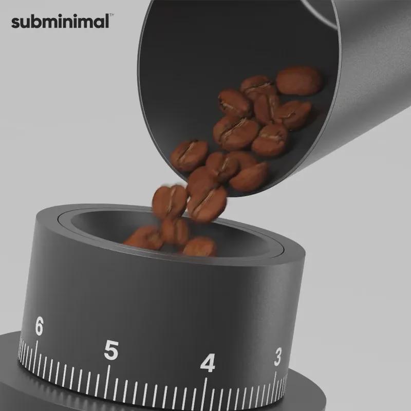Subminimal Smart Mini Portable Coffee Scale for Italian Beans and Hand Brewing