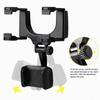Rearview Mirror Phone Holder Car Phone Holder Mount Universal 270 Degree Rotatable Car Rear View Mirror Adjustable Phone Holder