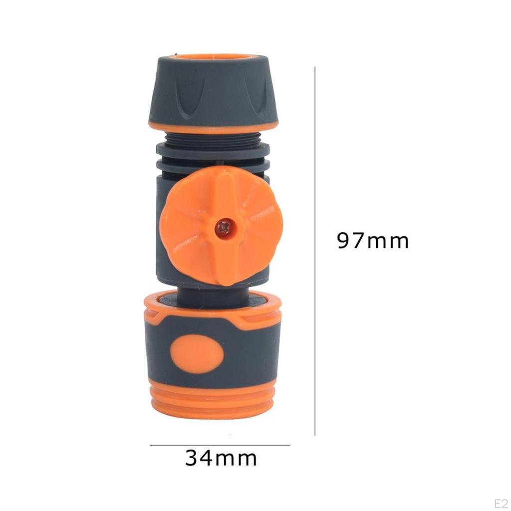 Multipurpose Pipe Connector Valve Water Control Switch Adapter Fittings Hose Quick