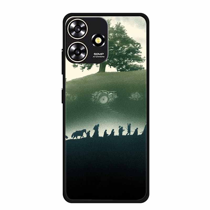 Cool Silicone Cover for ZTE Blade V50 Design 4G Case Printed Fashion Soft Back Cover for Blade V50Design Case Protective Shells