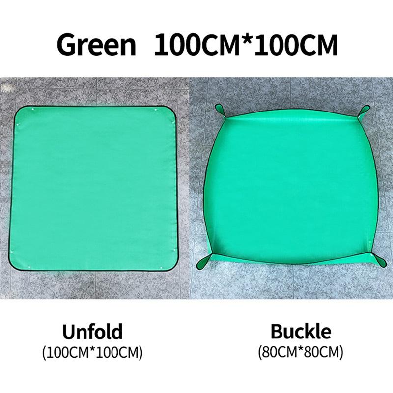 3PCS New Planting Mat 50cm-100cm Gardening Potting Pad Foldable Garden Plant Flower Pot Transplanting Waterproof Mats