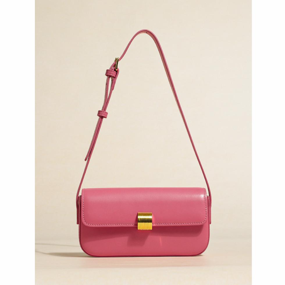 IELGY Женская розовая сумка подмышкой — фото 2