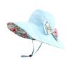 Double Side Wear Floral Collapsible Sunhat UV Protection Fisherman Hats Sun Protection Cap  Summer