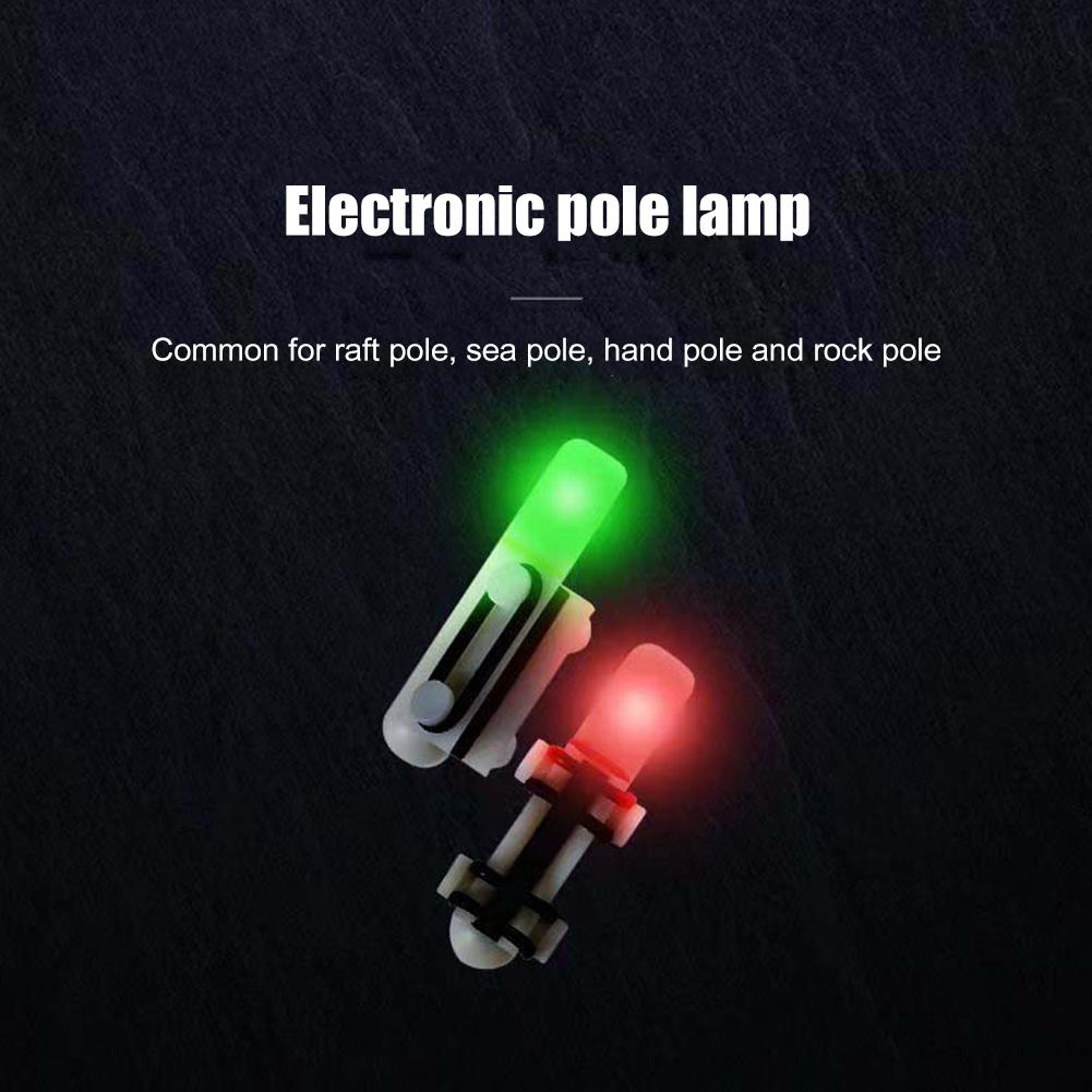 3-10PCS Color Changing Fishing Rod Tip Alert LED Induction Bite Alarm Auto Light For Outdoor Fishing Tool Fish Bite Alarms Light