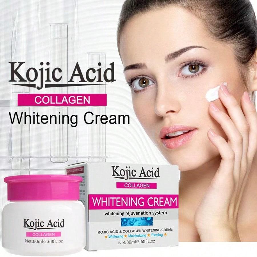 1PC bone collagen kojic acid face cream moisturizing, moisturizing and brightening