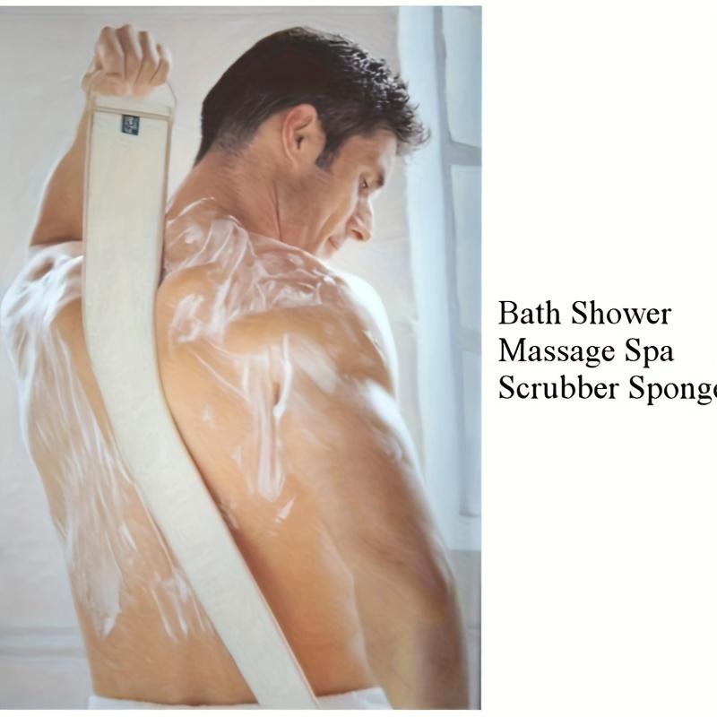 1 Stück Weiches Peelingtuch, Peeling-Duschtuch, Dusch-Peelingschwamm-Gurt, Körperhaut-Reinigungswerkzeug