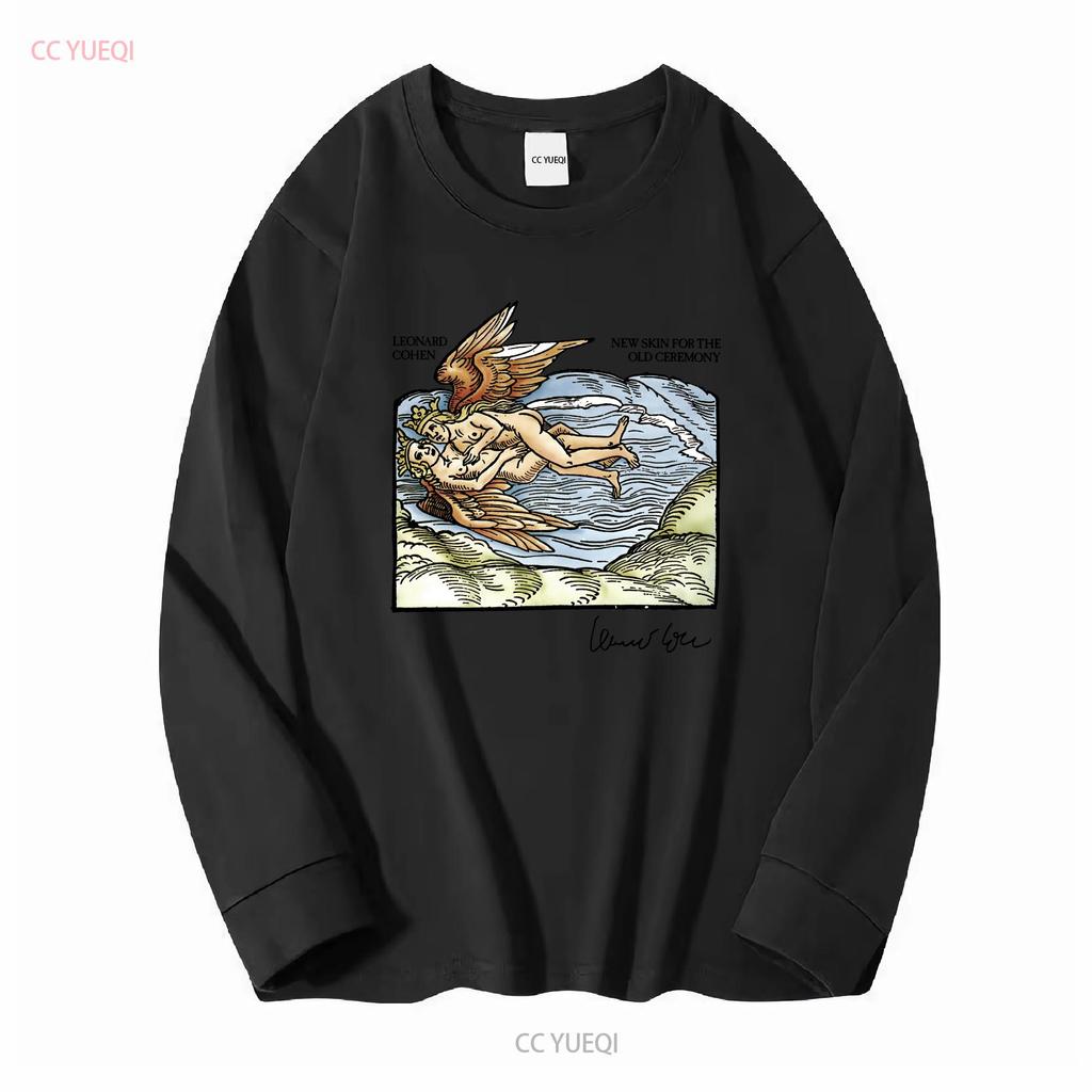 Leonard Cohen New Skin For The Old Ceremony All Size S to 5XL T SHIRT vintage Washed Slightly Unisex streetwear Soft