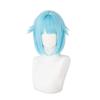 Cosplay Sky Short Party Wig 3 Bonus Items Heat-resistant Wig, Blue/heavenly Blue, Hair, Costume, +