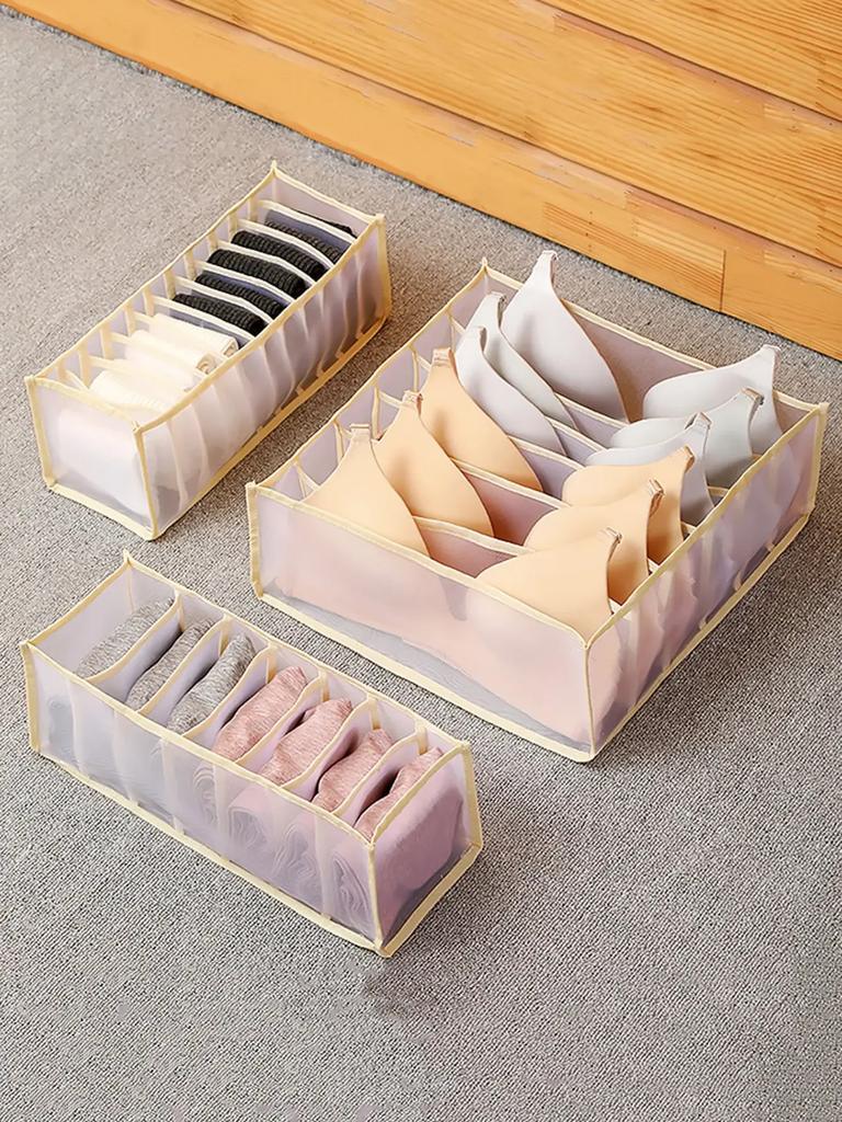 Kleidung Jeans Organizer Unterwäsche Schublade Aufbewahrungsbox Kleidung BHs Socken Organizer Kleiderschrank Schlafsaal Fach Aufbewahrungstasche