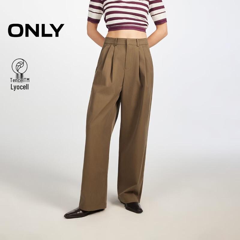 ONLY Women s 2026 Spring Invisible Placket Casual Pants XS