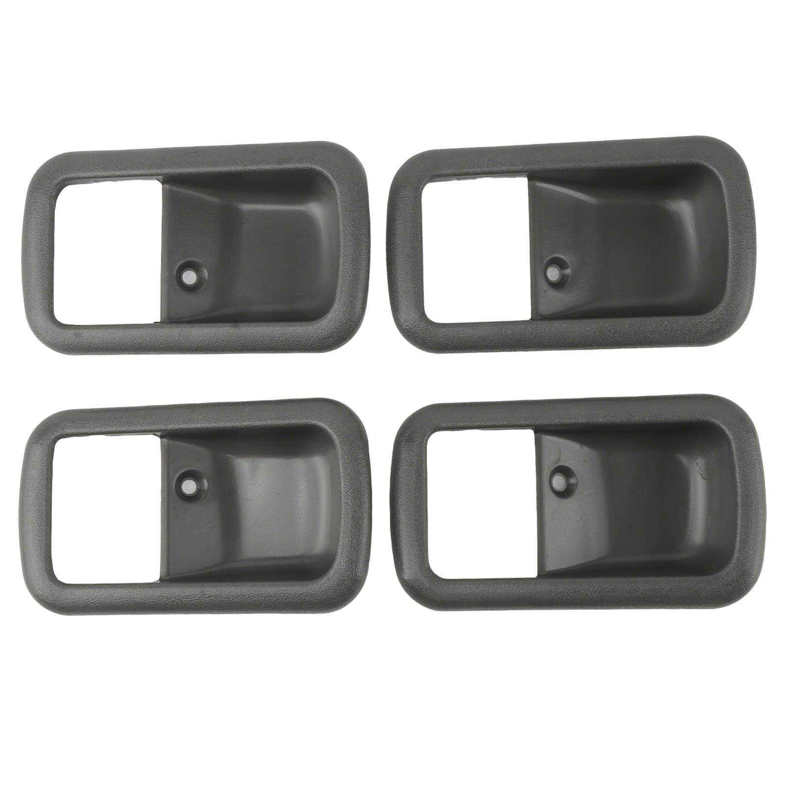 

Серая накладка внутренней ручки двери передняя задняя правая левая Для Toyota Land Cruiser 80 серии 69277-60010-03 692776001003 69278 6001003 4PCS