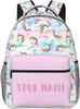 Personalized Backpack for  Custom Backpacks with Name for , Customized Fish Scales School Bookbag for Back To Sch