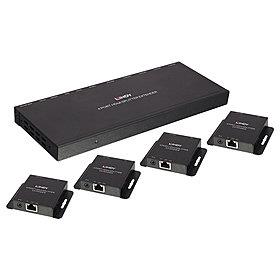 LINDY Cat.6 HDMI & IR Splitter Extender with Loop Out - video/audio/infrared extender