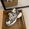 Buty typu "daddy shoes" damskie jesienne nowe modne stylowe fajne retro oddychające antypoślizgowe codzienne sneakersy