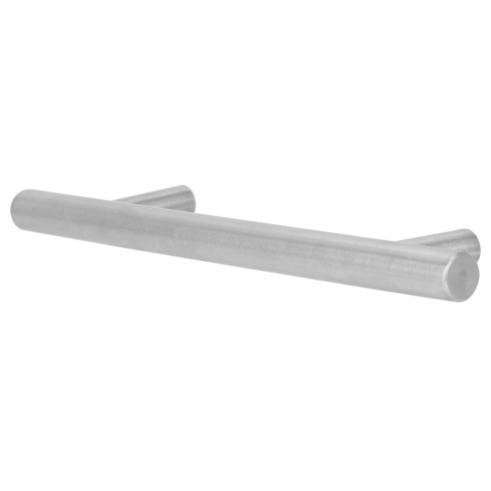 6pcs Easy Install Drawer Pulls Silver Bar Handles Durable Cabinet Handles Wardrobes
