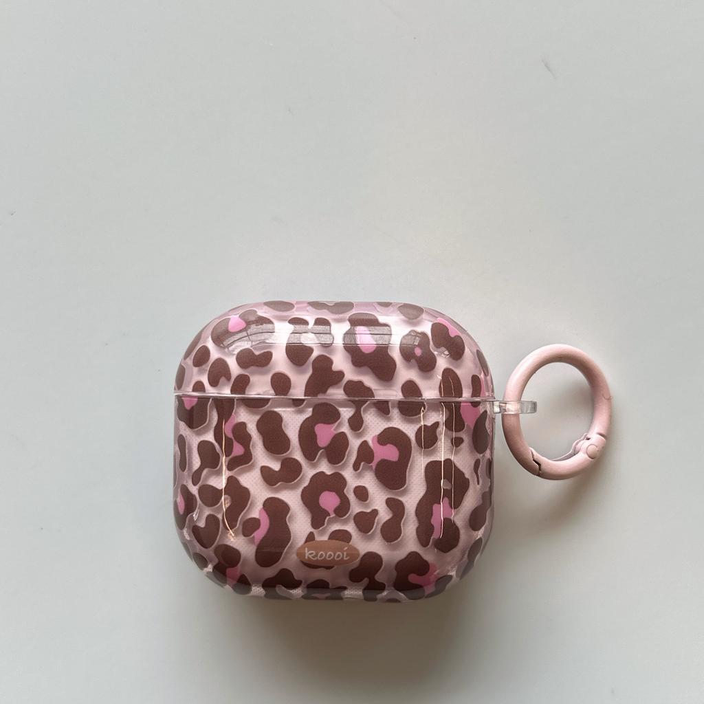 Simple Leopard Print Is Suitable for Apple Earphone Case Airpodspro1 Wireless Bluetooth Case 1st Generation Pro1.