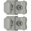 2Pcs 1130993-00-A Sun Visor Clips Replacement Compatible with Tesla Model 3 2017-2020, Sun Visor Hook Left & Right
