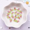 50pcs Resin Colorful Glitter Goldfish Figurines Flatback Rhinestone Applique DIY Nail Art Jewellery Scrapbook Accessories Crafts