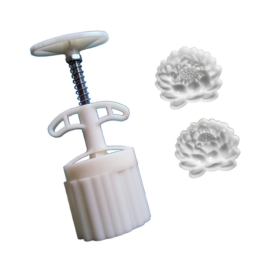 Formička na měsíční koláčky Razítko na sušenky Nástroj na pečení dezertů Ruční tlak Forma na čínské pečivo pro oslavy a setkání