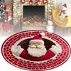 Weihnachts 3D Teppiche Spezielle Form Roter Weihnachtsmann Anti-Rutsch Atmosphäre Dekoration Heimteppich Boden P3O3