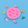 Candy Tree Hat Socks Silicone Mold Fondant Mold Christmas Baking DIY Supplies