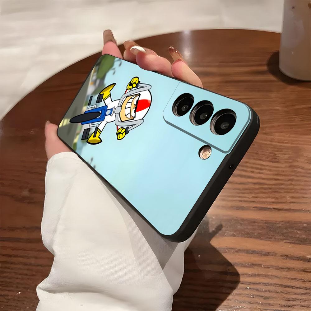Cute Kick B-Buttowski Phone Case For Samsung S26 S25 S24 FE S23 S22 S21 Plus S20 Ultra Note20Ultra Black Soft Shell