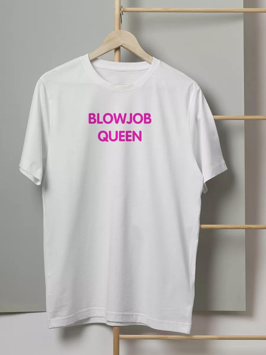 Футболка с смешной надписью: Королева... 2XL