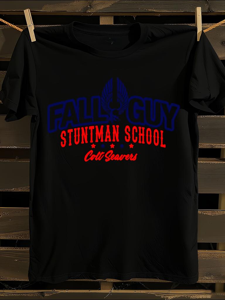 Fall Guy Stuntman School Logo T-Shirt