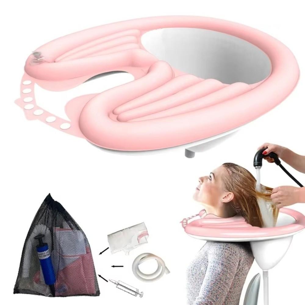 Detachable Hair Washing Tray Collapsible Hair Wash Tub Hair Washing Sink Home Travel Camping