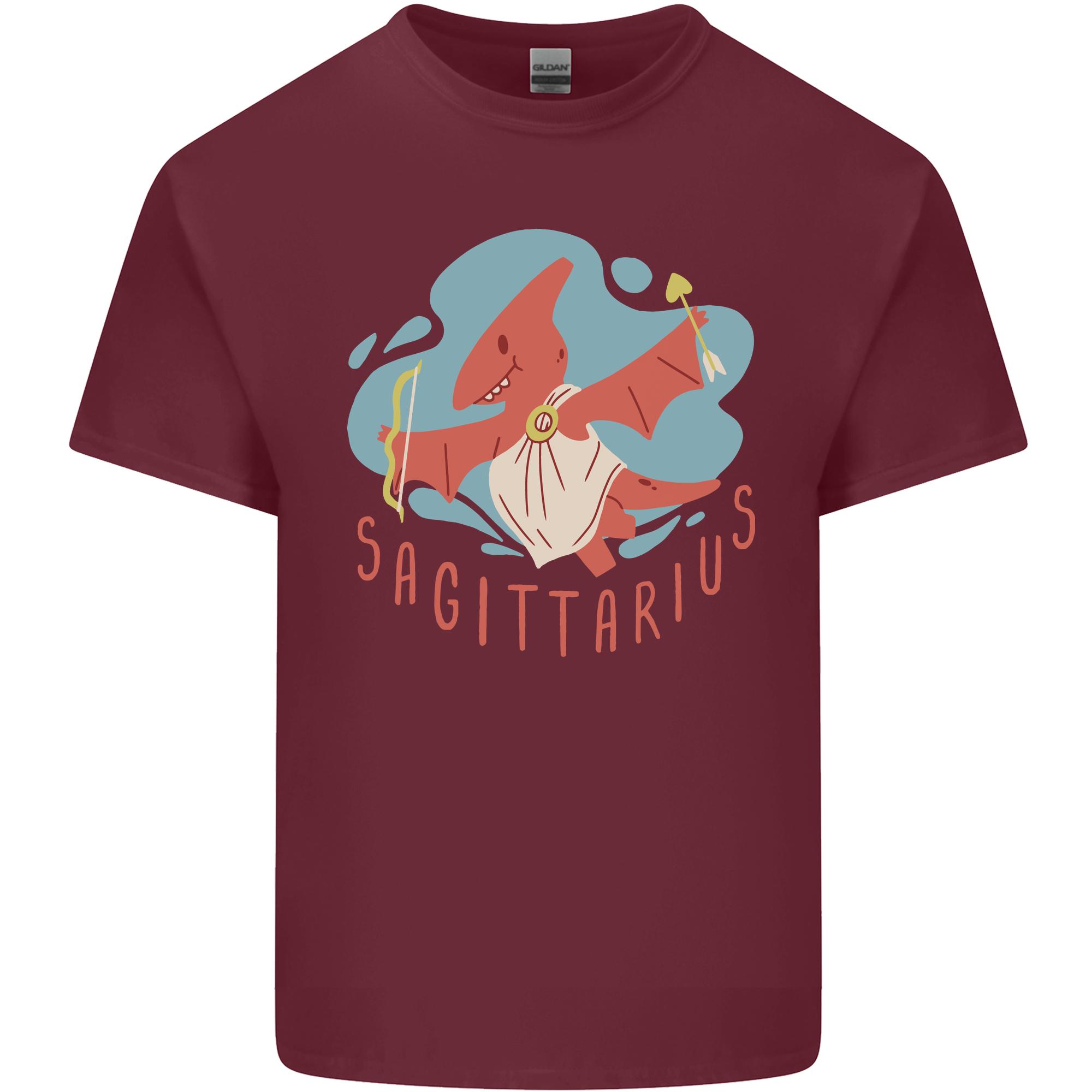 Sagittarius Dinosaur Pterosaurs Star Sign Unisexs Light Cotton TShirt S