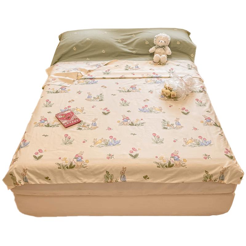 Muji Pure Cotton Class A Travel Hygienic Bedding Set 160x210cm (Single)