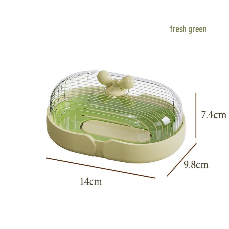 YIXI Wall-Mounted Adhesive Soap Box