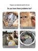 Cama Plegable, Lavable y Transpirable para Gatos y Túnel para Mascotas para Sala de Maternidad
