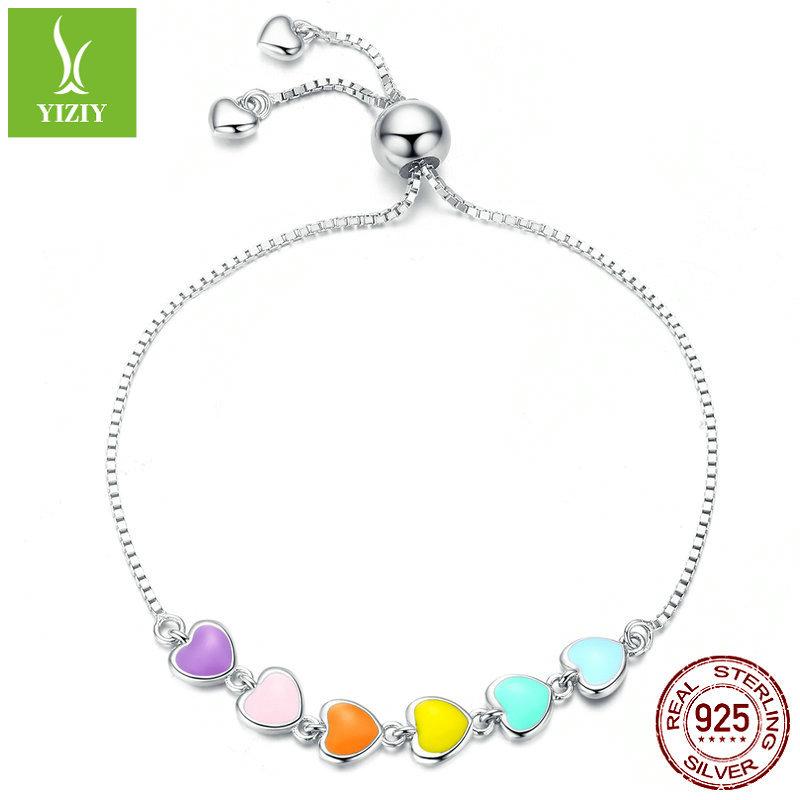 Rainbow Series S925 Silver Beads, Colorful Earrings, Bracelets, Jewelry Collection Map