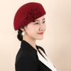 New Beret Foreign Style Popular Fashion Autumn and Winter Women French Elegant Styling Woolen Hat Gift Hat