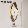 Retro Wall Clocks Nordic Minimalist Acrylic Clocks Elegant Aesthetic Design Clock Household Entrance Hall Luminescent Clock