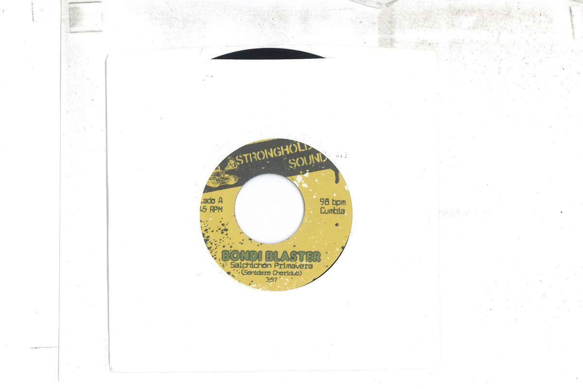 

7inch Record BONDI BLASTER - Salchichon Primavera BB002 STRONGHOLD SOUN 2012 Unknown Latin Used