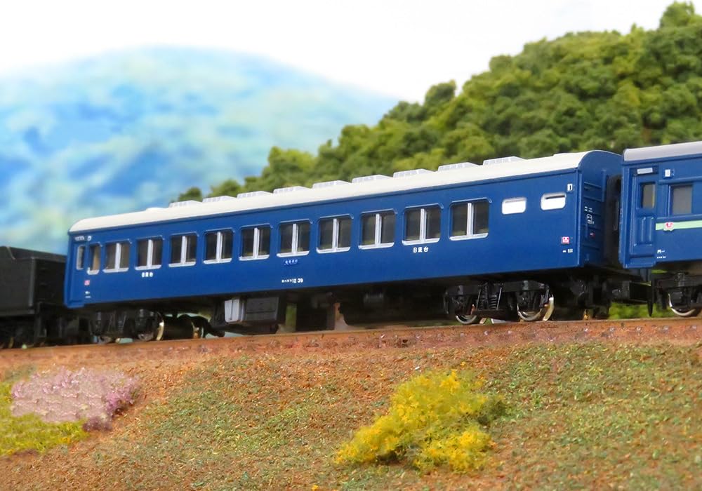 Greenmax N Gauge Express Basic Unpainted Economy Model Passenger Car 975 "Hirado" 5-Car Set, Kit, Train,