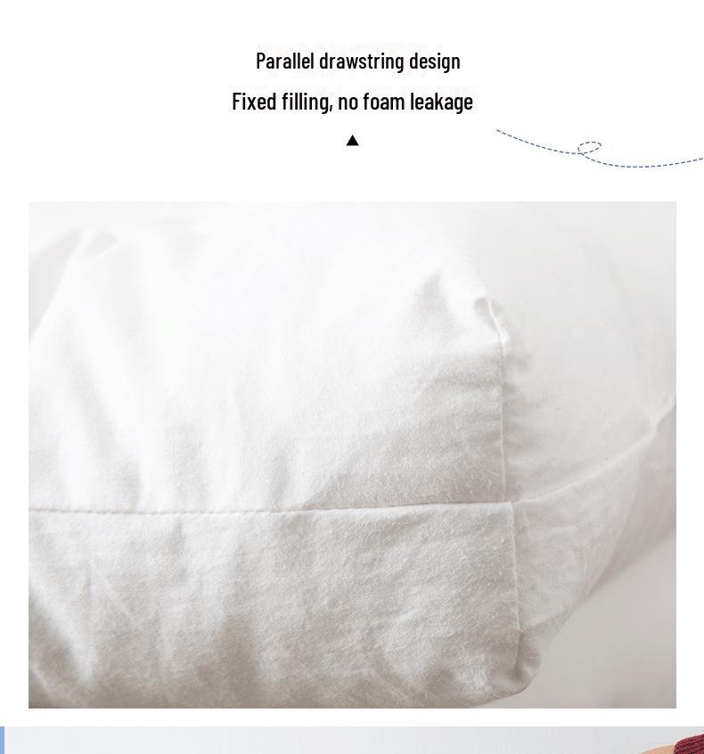 Duo Xi Ai Mei Children's Cotton Pillow - Medium/Low Softness for Home/Hotel.