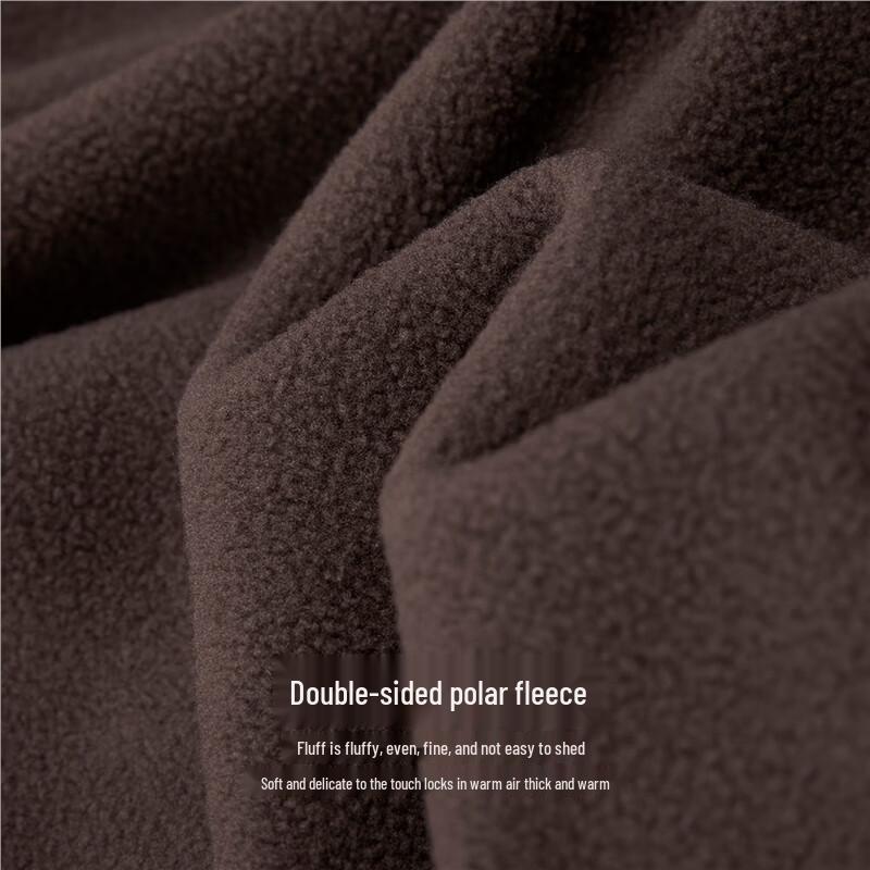 Giordano Women's Loose Fit Fleece Jacket with Removable Hood