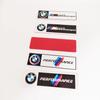 QSC24 Luxury Metal Sport Car Fender Tail Emblem Badge Sticker for BMW M Series Compatible with E46 E39 E90 E60 E36 E30 E34 F30 F10 F20