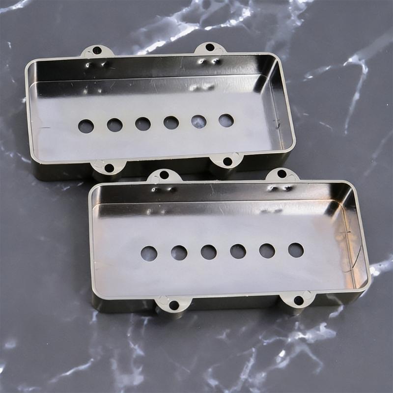 Guitar Pickup Cover 6 Hole Pickup Cover Plastic Shell Humbuckers Cover Electric Guitar Replacement Accessories